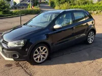 Gebraucht VW Polo Cross 90 PS (66 kW) 2017 Schwarz Kleinwagen