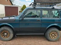 Second-hand Lada niva 82 CP (60 kW) 2008 Verde SUV