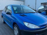 Gebraucht Peugeot 206 75 PS (55 kW) 2000 Blau Kleinwagen