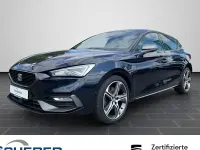 Gebraucht Seat Leon FR 150 PS (110 kW) 2022 Asphalt blau metallic Limousine
