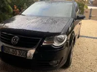 Gebraucht VW Touran 102 PS (75 kW) 2008 Schwarz Van / Kleinbus