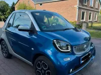 Gebraucht Smart ForTwo Cabrio Passion 90 PS (66 kW) 2016 Blau Cabrio