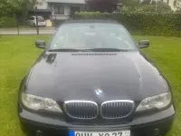 Gebraucht BMW 330 Cabriolet Sport Line 231 PS (169 kW) 2004 Schwarz Cabrio