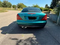 Gebraucht Mercedes SLK200 136 PS (100 kW) 1998 Grün Cabrio