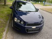 Gebraucht Chevrolet Aveo 86 PS (63 kW) 2014 Blau Kleinwagen
