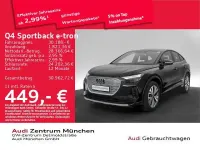 Gebraucht Audi Q4 Sportback e-tron Performance 219 kW (299 PS) 2022 Mythosschwarz metallic SUV