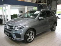 Gebraucht Mercedes GLE350 AMG line 258 PS (189 kW) 2017 Selenitgrau  metalliclack SUV