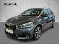 Gebraucht BMW 220 Gran Tourer Sport Line 178 PS (130 kW) 2021 Grau Van / Kleinbus