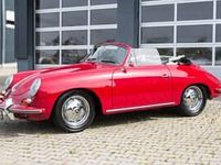Brugt Porsche 356 75 HK (55 kW) 1962 Rød Cabriolet