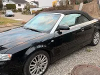 Gebraucht Audi A4 Cabriolet 163 PS (119 kW) 2007 Schwarz Cabrio