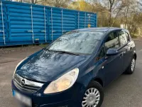 Gebraucht Opel Corsa 60 PS (44 kW) 2009 Blau Kleinwagen