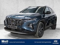 Gebraucht Hyundai Tucson Advantage 150 PS (110 kW) 2023 Serenity white / abyss black / sol (weiss) SUV
