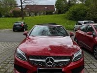 Gebraucht Mercedes C180 AMG line 156 PS (114 kW) 2017 Rot Cabrio