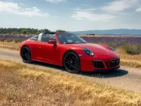 Gebraucht Porsche 911 Carrera 4 GTS Targa 450 PS (330 kW) 2017 Rot Cabrio