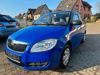 Gebraucht Skoda Fabia 60 PS (44 kW) 2009 Blau Kleinwagen