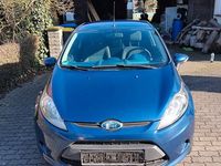Gebraucht Ford Fiesta 68 PS (50 kW) 2009 Blau Kleinwagen