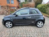 Gebraucht Fiat 500 70 PS (51 kW) 2014 Schwarz Kleinwagen