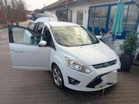 Gebraucht Ford Grand C-Max Titanium 163 PS (119 kW) 2014 Weiß Van / Kleinbus