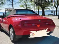 Second-hand Alfa Romeo Spider 150 CP (110 kW) 1998 Roșu Cabrio