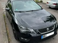 Używany Seat Leon FR 179 KM (131 kW) 2016 Czarny Kombi