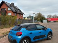 Gebraucht Citroën C3 Shine 82 PS (60 kW) 2018 Blau Kleinwagen