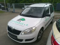 Gebraucht Skoda Roomster Plus Edition 69 PS (50 kW) 2012 Weiß Van / Kleinbus