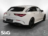 Gebraucht Mercedes CLA200 AMG 163 PS (119 kW) 2024 Unilack polarweiß Kombi