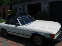 Gebraucht Mercedes SL450 225 PS (165 kW) 1978 Weiß Cabrio