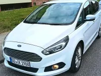 Gebraucht Ford S-MAX Titanium 150 PS (110 kW) 2015 Weiß Van / Kleinbus