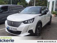 Gebraucht Peugeot e-2008 GT 100 kW (136 PS) 2023 Perlmuttweiß perleffekt SUV