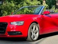 Gebraucht Audi A5 Cabriolet S-Line 245 PS (180 kW) 2014 Rot Cabrio