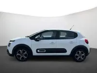 Gebraucht Citroën C3 Feel 82 PS (60 kW) 2022 Weiß Kleinwagen