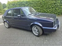Gebraucht VW Golf Cabriolet Classicline 98 PS (72 kW) 1991 Blau Cabrio