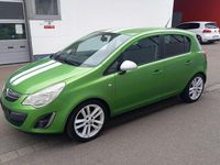 Gebraucht Opel Corsa Color Edition 87 PS (63 kW) 2011 Apfelgruen p2 Kleinwagen