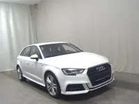 Używany Audi A3 S-Line 150 KM (110 kW) 2020 Biały Sedan/Limuzyna