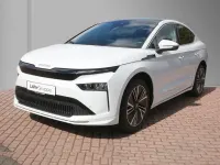 Gebraucht Skoda Enyaq iV Loft 210 kW (286 PS) 2025 Moonweiss metallic SUV