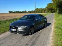 Używany Audi A3 S-Line 150 KM (110 kW) 2014 Szary Sedan/Limuzyna