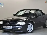 Gebraucht Mercedes SL320 224 PS (164 kW) 2000 Obsidianschwarz Cabrio