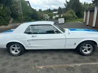 Gebraucht Ford Mustang 299 PS (219 kW) 1967 Weiß Coupé