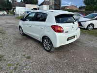 Gebraucht Mitsubishi Space Star 80 PS (58 kW) 2014 Weiß Kleinwagen