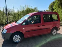 Gebraucht VW Caddy Life 105 PS (77 kW) 2009 Rot Van / Kleinbus