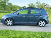 Gebraucht VW Golf Plus Cross Highline 122 PS (89 kW) 2009 Blau Van / Kleinbus