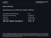 Gebraucht Audi A6 e-tron Ambiente 210 kW (286 PS) 2025 Mythosschwarz metallic Kombi