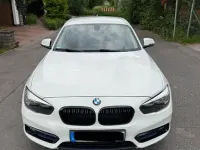 Gebraucht BMW 116 Sport Line 109 PS (80 kW) 2016 Weiß Kleinwagen