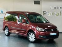 Gebraucht VW Caddy Maxi 105 PS (77 kW) 2012 Rot Van / Kleinbus