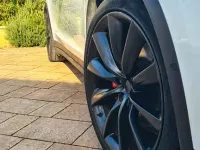 Gebraucht Tesla Model X 567 kW (772 PS) 2016 Weiß SUV