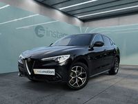 Gebraucht Alfa Romeo Stelvio Lusso 209 PS (153 kW) 2021 Schwarz SUV