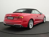 Gebraucht Audi A5 Cabriolet S-Line 204 PS (150 kW) 2022 Tangorot metallic/verdeck schw Cabrio