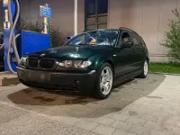 Gebraucht BMW 320 150 PS (110 kW) 2002 Grün Kombi