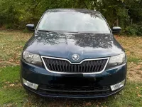 Gebraucht Skoda Rapid Elegance 105 PS (77 kW) 2013 Blau Kleinwagen